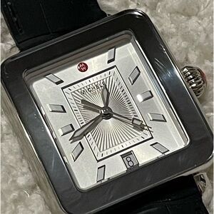 Deco Sport Stainless Black Silicone Watch